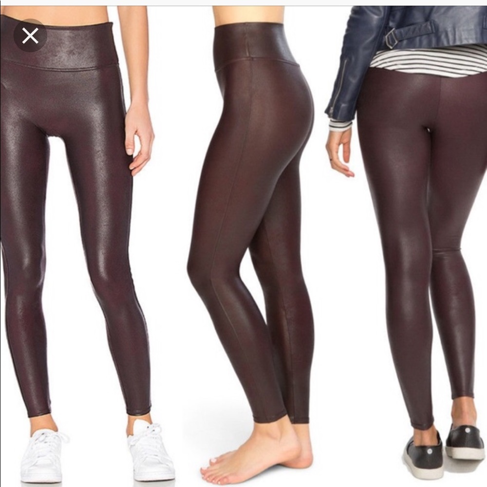 New with tags - spanx faux leather leggings
